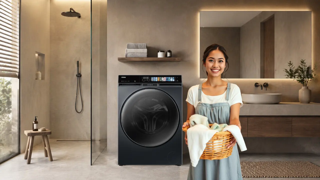 This washing machine Improves Laundry Efficiency