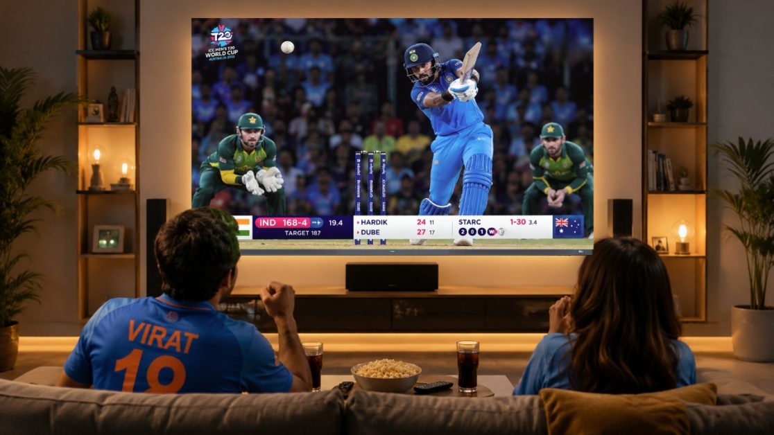 Large Screen TVs Make Every Match More Exciting