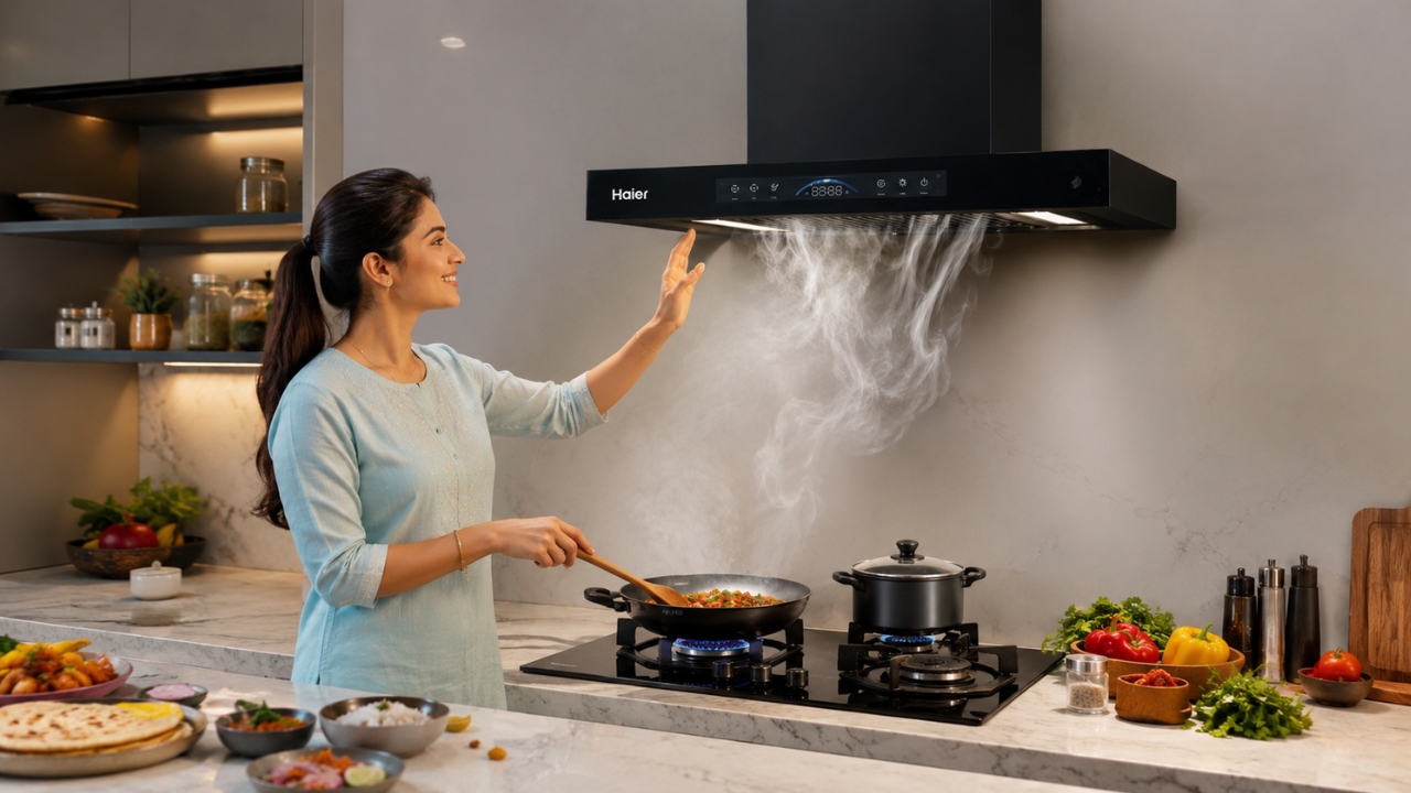 Smart Kitchen Chimneys The Future of Cooking