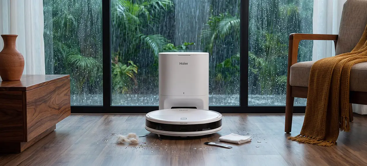 How to Maintain Robot Vacuum Brushes and Sensors When Humidity is High