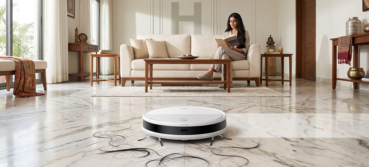 Robot Vacuum for Long Hair