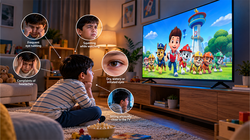 Signs of Eye Strain to Watch For